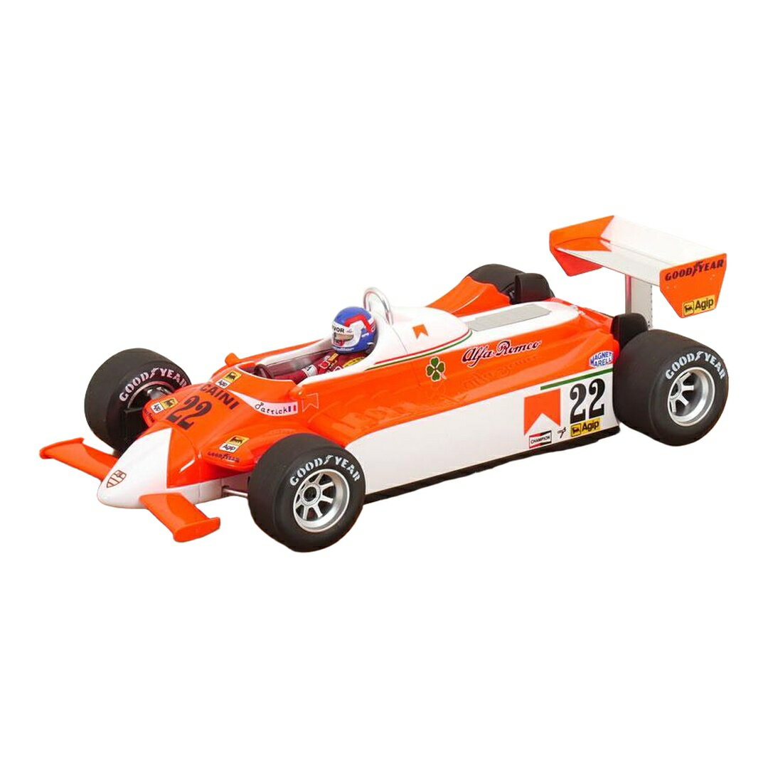 Alfa Romeo 179 1980 GP Monaco Depailler Decals driver Limited Edition 55 pcs / Tecno 1/18 ミニカー