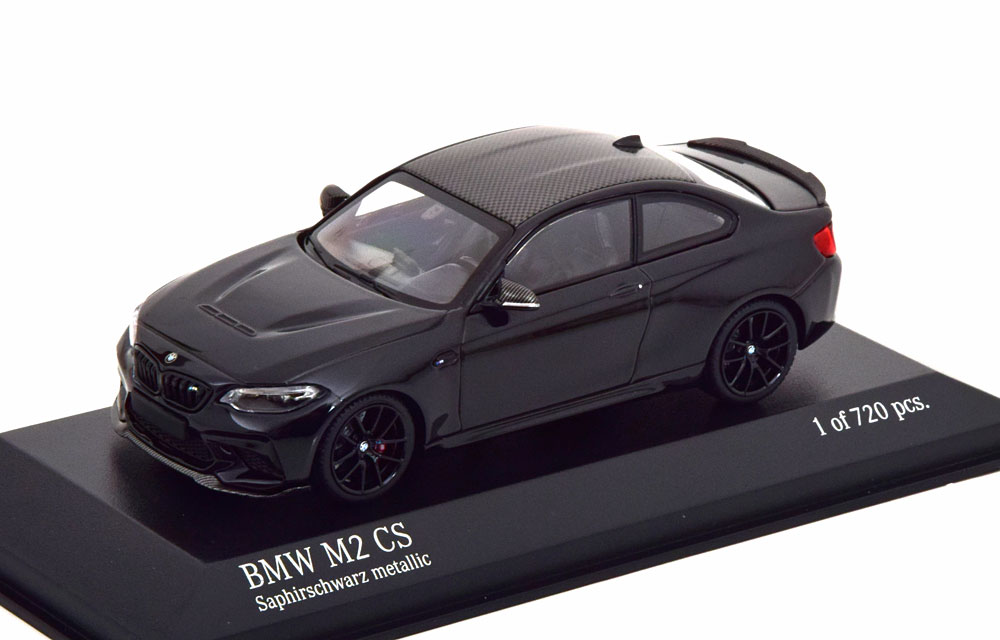 BMW M2 CS 2020 ブラック / Minichamps 1/43 ミニカー...