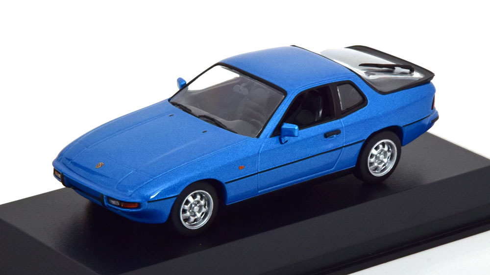 Rakuten - Porsche 924 1976 ブルーメタリック / Minichamps 1/43 ミニカー