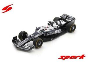 2022 アルファタウリ AT03 スクーデリア・アルファタウリ #10 ピエール・ガスリー ベルギーGP 100回目のレース ホワイトブルー/Spark 1/43ミニカー