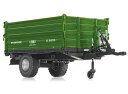 Brantner E 6035 - シングルアクスル三方チップ グリーン/Wiking 1/32農機 模型