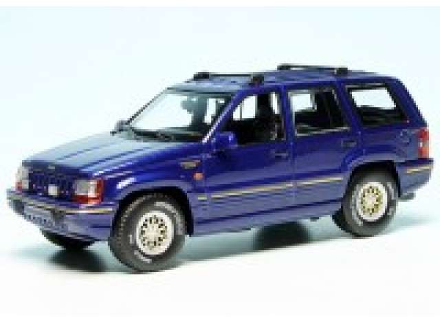 1995 Jeep Grand Cherokee ダークブルーメタリック/ Maxichamps 1/43 ミニカー