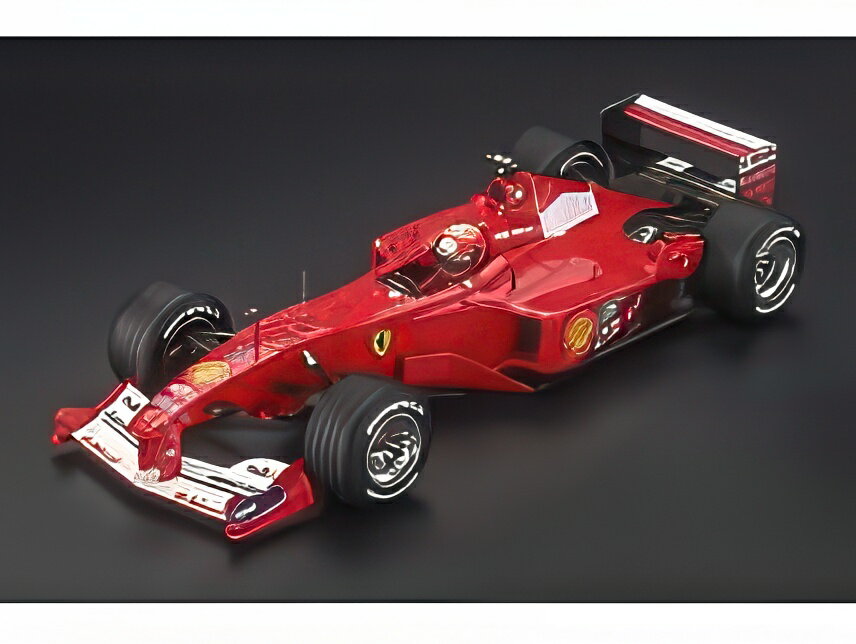 【予約】2025年発売予定FERRARI F1 F2000 N 3 ワールドチャンピオン 優勝 モンツァ イタリアGP (パイロットドライバー付き) 2000 ミハエル・シューマッハ レッドホワイト/ GP Replicas 1/43 ミニカー