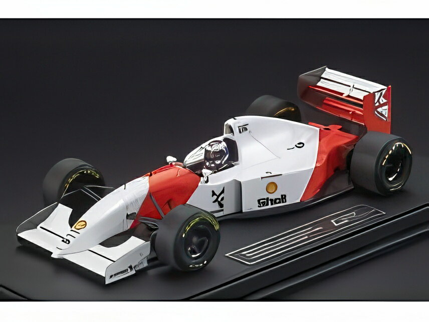 【予約】2025年発売予定McLAREN F1 FORD MP4/8 V8 TEAM マールボロ N 0 テスト シルバーストーン 1993年11月 (パイロットドライバー付き) ヨス・フェルスタッペン ホワイトレッド/ GP Replicas 1/18 100台限定ミニカー