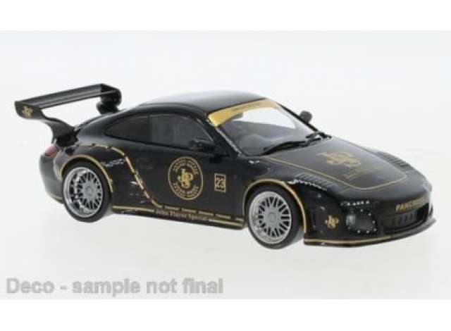 Porsche Old and New 997 #23 John Player Special ブラックミニカー/ IXO1/43