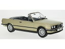 【予約】2025年発売予定BMW 3シリーズ 325i (E30) カブリオレ オープン 1985 ベージュ/ MCG 1/18 ミニカー