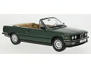 【予約】2025年発売予定BMW 3シリーズ 325i (E30) カブリオレ オープン 1985 ダークグリーン/ MCG 1/18 ミニカー