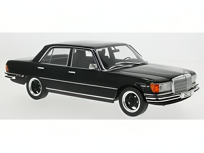 【予約】2026年発売予定MERCEDES BENZ Sクラス (W116) 1972 ブラック/ MCG 1/18 ミニカー