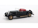 1925 Mercedes-Benz 630K ロードスター by Murphy オープン ブラックミニカー/ Matrix1/43