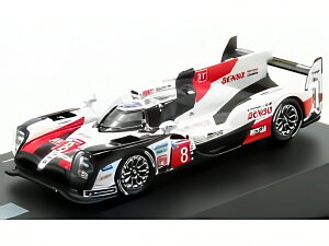TOYOTA TS050 ハイブリッド トヨタ ガズー レーシング N 8 セバスチャン ブエミ 中嶋一貴 フェルナンド アロンソ ウィナー ルマン 2019 ホワイト レッド ブラック/ Spark 1/87 ミニカー