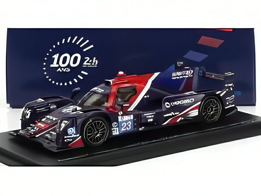 ORECA 07 ギブソン GK428 4.2L V8 ユナイテッドオートスポーツ N 23 T.ブロンキスト O.ジャービス J.ピアーソン ルマン 2023 ブルー レッド/ Spark 1/43 ミニカー