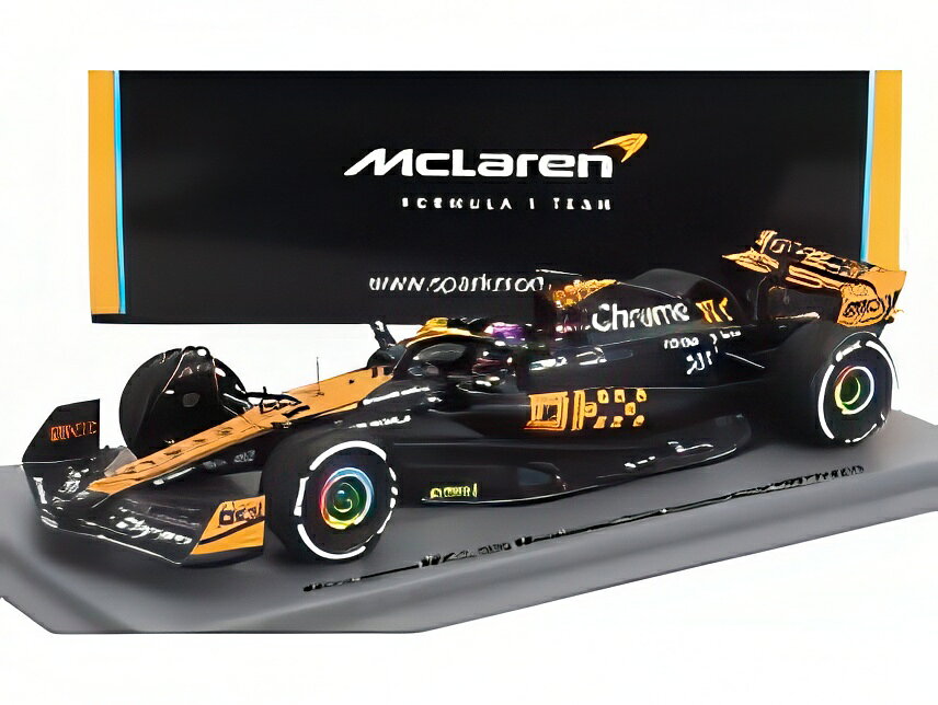 マクラーレン - F1 MCL60 チームマクラーレン N81 日本GP2023 3位 オスカー・ピアストリ - オレンジブルーブラック / Spark 1/43 ミニカー