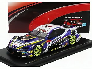 トヨタ - スープラGR チームWEDSSPORTバンドー N19 GT500クラス SUPER GT2020 國本雄資 - 宮田莉朋 - ブルーホワイトイエロー / Spark 1/43 ミニカー