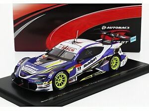 トヨタ - スープラGR チームWEDSSPORTバンドー N19 GT500クラス SUPER GT2021 國本雄資 - 宮田莉朋 - ブルーホワイトイエロー / Spark 1/43 ミニカー