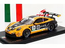 ポルシェ - 911 992 GT3カップ N25 ポルシェカレラカップイタリア2023チャンピオン ラリー・テンフォールデ - オレンジブラック / Spar...