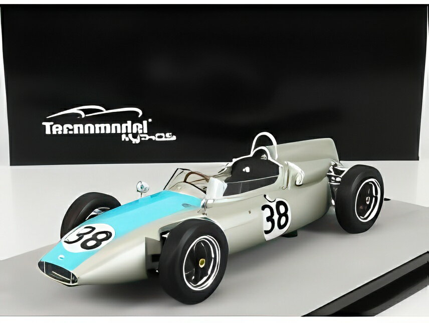 IMPREZA - クーパー F1 T53 N 38 ドイツGP 1961 B.Collomb シルバー/ TECNOMODEL 1/18 60台限定ミニカー