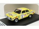 オペル アスコナ A N 9 ラリー1000湖 1974 B.WALDEGAARD A.HERTZ イエロー/ Trofeu 1/43 150台限定ミニカー