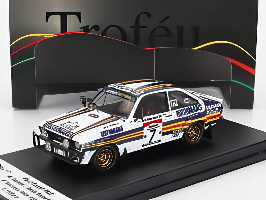 【予約】FORD ENGLAND エスコート MKII (ナイトバージョン) TEAM ロスマンズ N 7 ラリーバンダマ 1981 アリ・バタネン デイビッド・リチャーズ/Trofeu 1/43ミニカー 150台限定