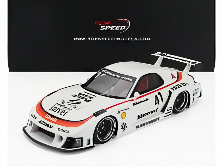 ޥĥ RX-7 FD3S LB Works ѡ륨å N 41 졼 2006 ۥ磻/ TrueScale 1/18 ...