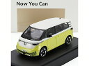 VOLKSWAGEN ID. Buzz ミニバス 2023 イエロー/ホワイト/ I-SCALE 1/43 ミニカー