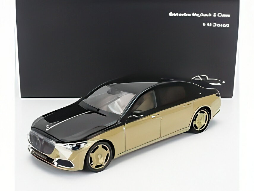 MERCEDES BENZ S���饹 S600 V12 BITURBO �ޥ��Хå� 2021 �����/�֥�å�/ Almost-Real 1/18 �ߥ˥���