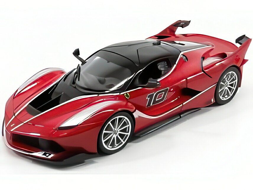 FERRARI FXX-K #10 2015 レッド/ブラック/ Bburago 1/18 ミニカー