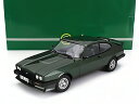 FORD ENGLAND CAPRI 2.8 TURBO 1981 グリーン/ Cult-Scale 1/18 ミニカー