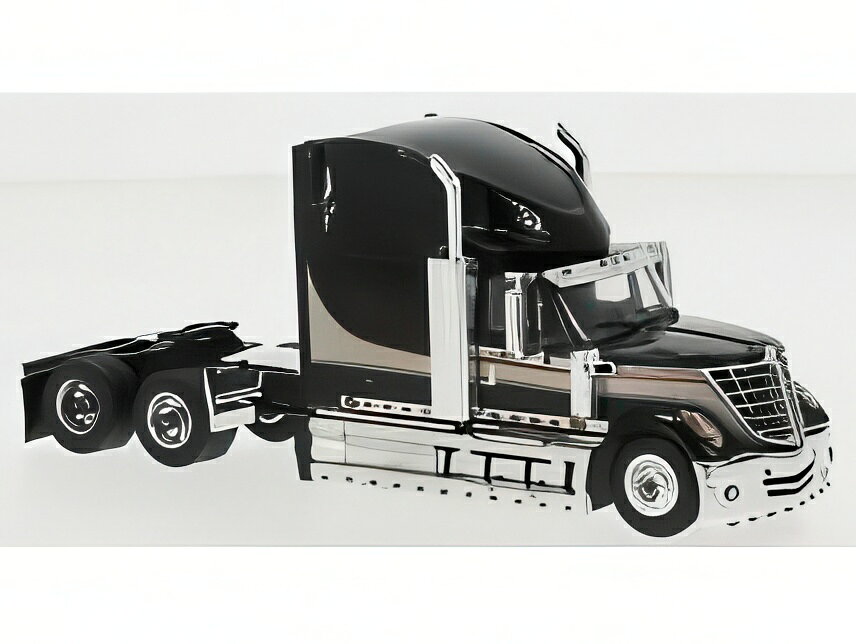 INTERNATIONAL ローンスター トラクタートラック 3軸 2010 ブラック/ IXO 1/64 ミニカー
