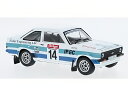 FORD エスコート Mk2 RS 1800 #14 ラリーハスペンゴウ 1981 Fisher/Frazer ホワイト/ブルー/ IXO 1/43 ミニカー