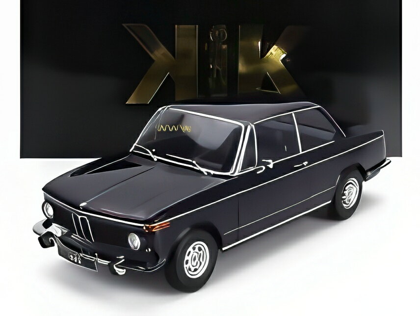 BMW 1602 2シリーズ 1974 ダークブルー/ KK-SCALE 1/12 ミニカー