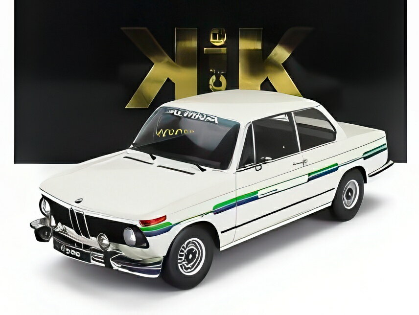 BMW 2002 アルピナ 2シリーズ 1974 ホワイト/ KK-SCALE 1/12 ミニカー