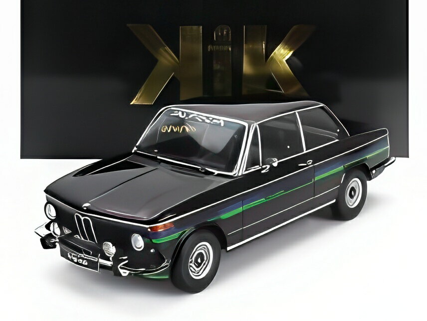 BMW 2002 アルピナ 2シリーズ 1974 ブラック/ KK-SCALE 1/12 ミニカー