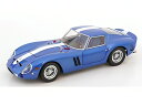 【予約】2025年発売予定FERRARI 250 GTO クーペ 1962 ブルー/ホワイト/ KK-SCALE 1/12 ミニカー