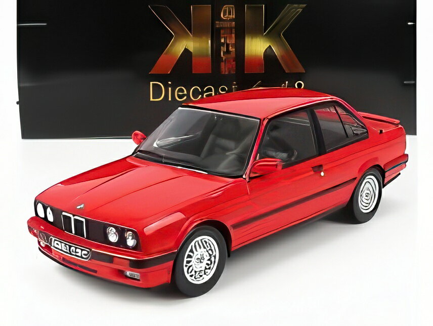 【予約】BMW 3シリーズ 325i (E30) Mパッケージ 1987 レッド/ KK-SCALE 1/18 ミニカー
