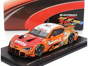 TOYOTA SUPRA GR TEAM ENEOS ROOKIE N 14 GT500 クラス SUPER GT 2024 大嶋和也 福住仁嶺 オレンジ ホワイト/ Spark 1/43 ミニカー