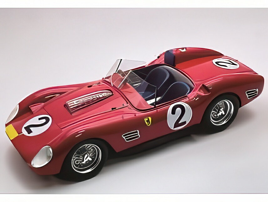 【予約】2025年発売予定FERRARI 250TR テスタロッサ スパイダー TEAM SCUDERIA FERRARI SPA #2 ニュルブルクリンク1000km 3位 1960 Allison/Mairesse/Hill レッド/ Tecno 1/18 ミニカー