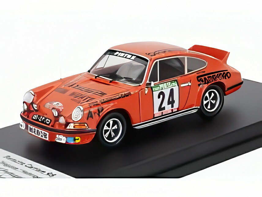 PORSCHE 911 カレラ RS クーペ (ナイトバージョン) #24 ラリーポルトガル 1979 Diegues/Alegria オレンジ/ Trofeu 1/43 150台限定ミニカー