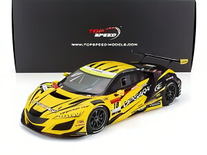 【予約】5月以降発売予定ホンダ NSX GT3 EVO22 チーム アップガレージ N 18 GT300 クラス スーパーGT 2023 小林崇志 小出舜 イエロー ブラック/ TOPSPEED 1/18 ミニカー