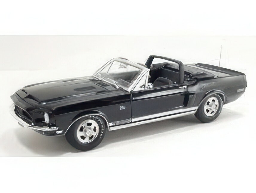 Rakuten - 【予約】12月以降発売予定FORD USA マスタング シェルビー GT500 KR カブリオレ 1968 ブラック/ ACME 1/18 ミニカー