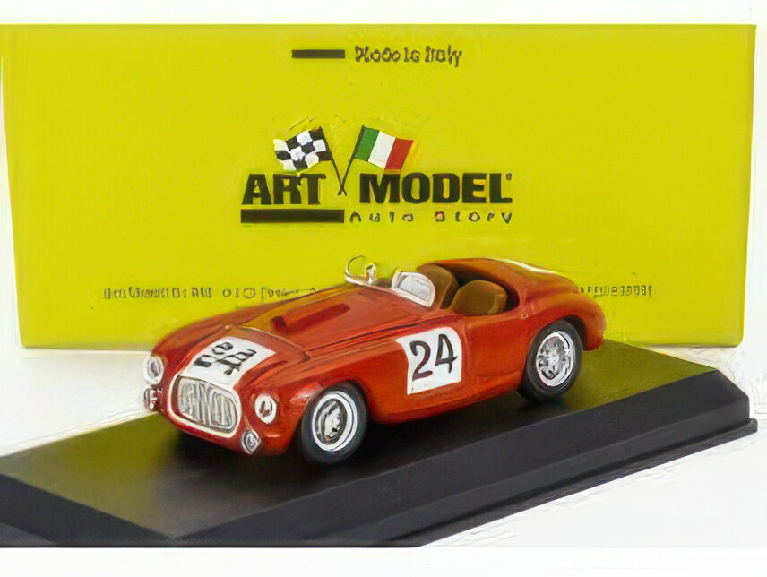 【予約】FERRARI 195S スパイダー 2.3L V12 チーム LUIGI CHINETTI N 24 24h ル・マン 1950 ルイジ・キネッティ ピエール・ルイ・ドレフュス レッド/ ART-MODEL 1/43 ミニカー