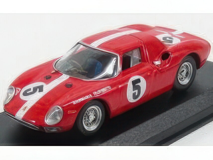 IMPREZA - FERRARI 250LM クーペ N 5 1000km パリ 1964 ミュラー ボラー レッド/ Best-Model 1/43 ミニカー