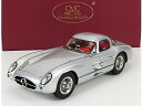 MERCEDES BENZ 300 SLR ウーレンハウト クーペ 1955 レッドインテリア シルバー/ CMC 1/18 ミニカー