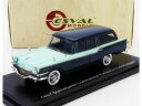 【予約】12月以降発売予定STUDEBAKER コマンダー プロヴィンシャル SW ステーションワゴン 1957 2トーンブルー/ ESVAL MODEL 1/...
