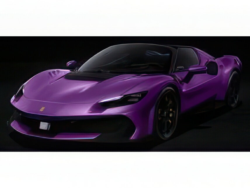 ��ͽ���12��ʹ�ȯ��ͽ��FERRARI 296 ���ڥ������� A ���ѥ����� �����ץ� 2025 ��������ۥ󥳥� �ѡ��ץ� �֥�å�/ MR-MODELS ...