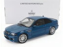 BMW 3シリーズ M3 (E46) クーペ 2000 ブルー/ Norev 1/18 1000台限定ミニカー