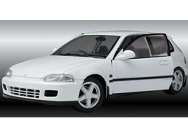 1991 ホンダ シビック EG6 ホワイト/ SOLIDO 1/18 ミニカー