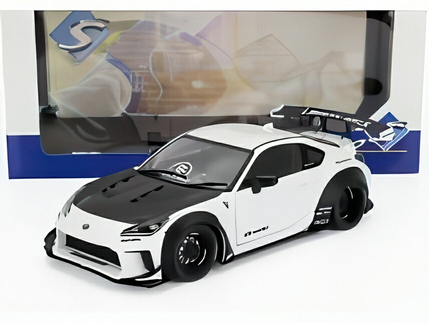 TOYOTA GR86 LBWK ボディキット クーペ 2024 ホワイトパールブラック/ SOLIDO 1/18 ミニカー