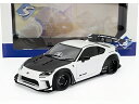 TOYOTA GR86 LBWK ボディキット クーペ 2024 ホワイトパールブラック/ SOLIDO 1/18 ミニカー