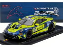 PORSCHE 911 GT3 R チームRUTRONIK RACING N97 24hスパ 2024 イエローブルー/ Spark 1/43 ミニカー