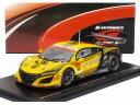HONDA NSX GT3 チーム UPGARAGE N 188 GT300クラス スーパーGT 2020 小林崇志 松浦孝亮 イエロー ブラック/ Spark...